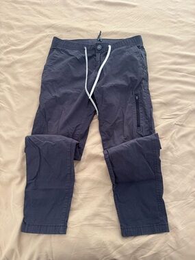 Vuori grey Drawstring Joggers with Zip Pocket